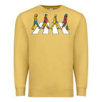 Antique Gold beatl Premium Sweatshirt - linhVisuals