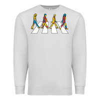 Dove Grey beatl Premium Sweatshirt - linhVisuals