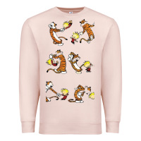 Pale Pink calvin Premium Sweatshirt - linhVisuals