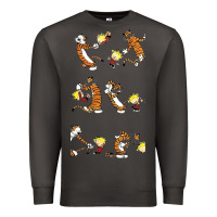Smoke calvin Premium Sweatshirt - linhVisuals