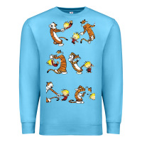 Ocean Blue calvin Premium Sweatshirt - linhVisuals