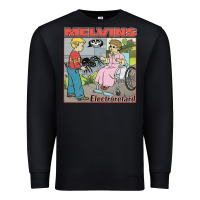 Black MELVINS Premium Sweatshirt - linhVisuals