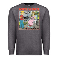 Charcoal Heather MELVINS Premium Sweatshirt - linhVisuals