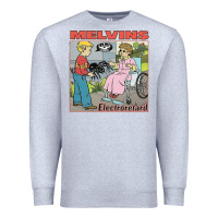 Heather Grey MELVINS Premium Sweatshirt - linhVisuals