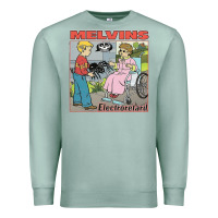 Seafoam MELVINS Premium Sweatshirt - linhVisuals