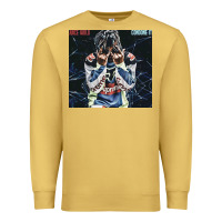 Antique Gold Juice shy Premium Sweatshirt - linhVisuals