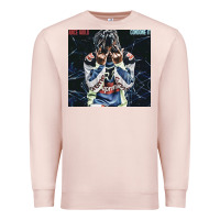 Pale Pink Juice shy Premium Sweatshirt - linhVisuals