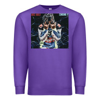 Purple Juice shy Premium Sweatshirt - linhVisuals