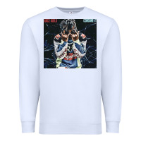 White Juice shy Premium Sweatshirt - linhVisuals