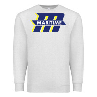 Oatmeal Heather massachusetts maritime academy Premium Sweatshirt - linhVisuals