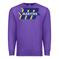 Purple massachusetts maritime academy Premium Sweatshirt - linhVisuals