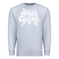 Heather Grey nasty savage 85 thrash metal Premium Sweatshirt - linhVisuals