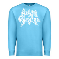 Ocean Blue nasty savage 85 thrash metal Premium Sweatshirt - linhVisuals