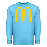 Ocean Blue donalds food Premium Sweatshirt - linhVisuals