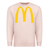 Pale Pink donalds food Premium Sweatshirt - linhVisuals