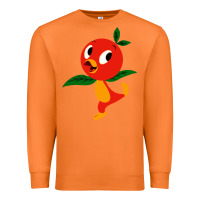 Carrot orange bird Premium Sweatshirt - linhVisuals
