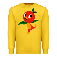 Lemon orange bird Premium Sweatshirt - linhVisuals