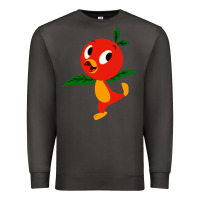 Smoke orange bird Premium Sweatshirt - linhVisuals