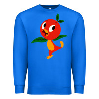 True Royal orange bird Premium Sweatshirt - linhVisuals