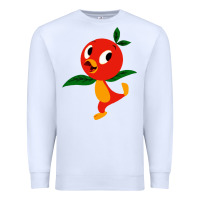 White orange bird Premium Sweatshirt - linhVisuals