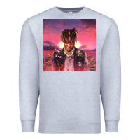 Heather Grey Juice pink Premium Sweatshirt - linhVisuals