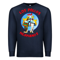 Navy los pollos hermanos movie Premium Sweatshirt - linhVisuals