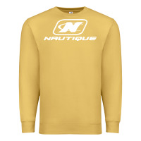 Antique Gold boats vintage Premium Sweatshirt - linhVisuals