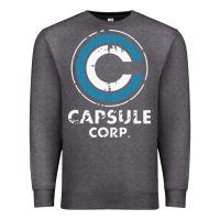 Charcoal Heather capsule corporation essentia Premium Sweatshirt - linhVisuals