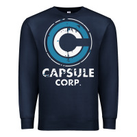 Navy capsule corporation essentia Premium Sweatshirt - linhVisuals