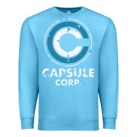 Ocean Blue capsule corporation essentia Premium Sweatshirt - linhVisuals