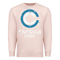 Pale Pink capsule corporation essentia Premium Sweatshirt - linhVisuals