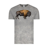 Cloud Rock american bison body Vintage Tee - RanaPortraitStore