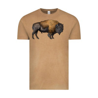 Vintage Camel american bison body Vintage Tee - RanaPortraitStore