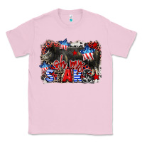 Bubblegum Pink Oh my stars pig Classic Tee - CowGirlArtShop