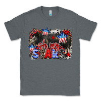 Charcoal Heather Oh my stars pig Classic Tee - CowGirlArtShop