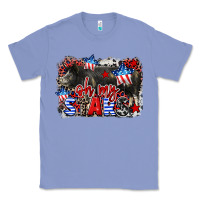 Colony Blue Oh my stars pig Classic Tee - CowGirlArtShop