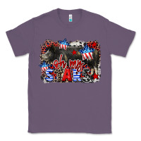 Lavender Oh my stars pig Classic Tee - CowGirlArtShop