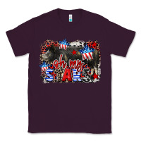 Plum Oh my stars pig Classic Tee - CowGirlArtShop