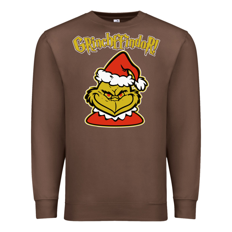 Christmas Grinchffindor! Grinch Premium Sweatshirt by linhVisuals | Teevron