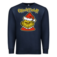 Navy christmas grinchffindor! grinch Premium Sweatshirt - linhVisuals