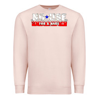 Pale Pink American punk Premium Sweatshirt - linhVisuals
