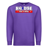 Purple American punk Premium Sweatshirt - linhVisuals