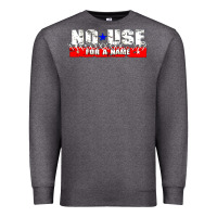 Charcoal Heather American punk Premium Sweatshirt - linhVisuals