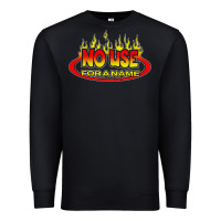 Black American punk Premium Sweatshirt - linhVisuals
