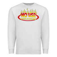 Oatmeal Heather American punk Premium Sweatshirt - linhVisuals