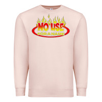 Pale Pink American punk Premium Sweatshirt - linhVisuals