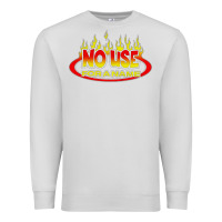 Dove Grey American punk Premium Sweatshirt - linhVisuals