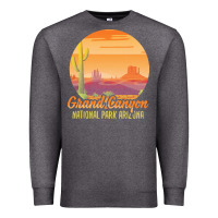 Charcoal Heather grand canyon national park t  shirt grand canyon arizona u s national Premium Sweatshirt - linhVisuals