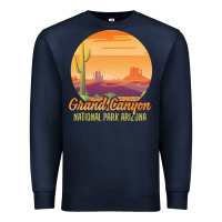 Navy grand canyon national park t  shirt grand canyon arizona u s national Premium Sweatshirt - linhVisuals