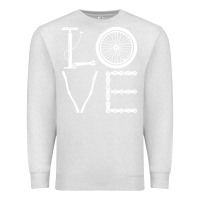 Oatmeal Heather cycling t  shirt cycling cyclist t  shirt (1) Premium Sweatshirt - linhVisuals